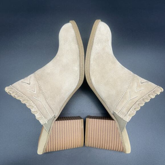 NEW Euro By Sofft Sandy Womens 7.5M Comfort Suede Clogs Mule Stack/Blocked Heel - Picture 3 of 8